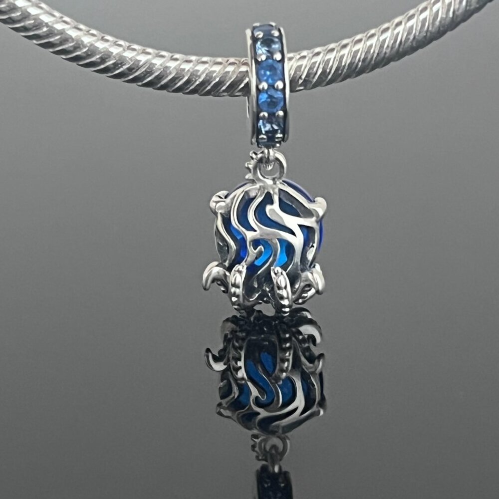 Pandora Murano Glass Cute Octopus Dangle Charm - Picture 4 of 7